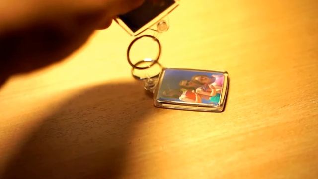 Брелок для ключей с фотографией. смотреть онлайн