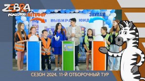 Полосатая зебра. Сезон 2024. 11-й отборочный тур.