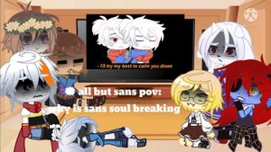 undertale react to what does it mean to live sans angst