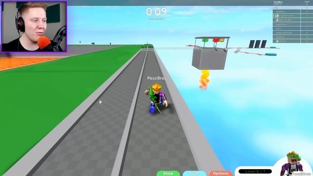 КТО БОЛЬШЕ ПОКРАСИТ БЛОКОВ? АИД ИЛИ ПОЗЗИ! | Roblox смотреть онлайн