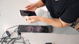 UNBOXING: QBZDOUA Portable LED Matrix Panel 14.6x3.6” Led Display Board | 2022 REVIEW