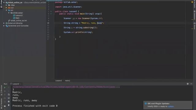 Java SE1: lesson 5.2 смотреть онлайн