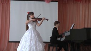 Бахтина Мария (13 лет)  Данкля Концертное соло №2, Аренский Незабудка