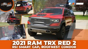 RAM TRX внедорожный тюнинг | RSI SmartCap Evo, палатка Roofnest Condor, Bed Slide