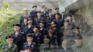 Отряд юных морских пехотинцев 2018г. "Кто каски сутки не снимал, кого ласкал брони металл..."