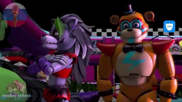 КЭССИ ДРАЗНИТ ВАНЕССУ?!  FNAF Animation Угарная озвучка