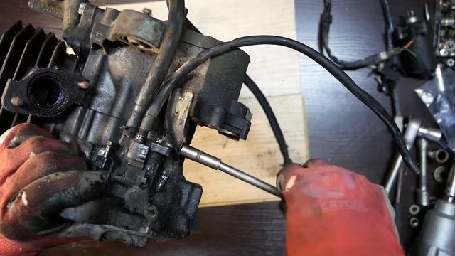 ПРАВИЛЬНАЯ РАЗБОРКА ДВИГАТЕЛЯ HONDA LEAD 50\90