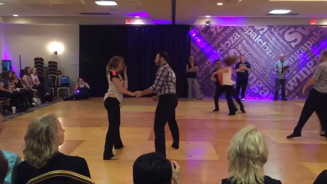 Liz Ravdin & Chris Vartuli Swingapalooza Advanced JJ Finals song 2 смотреть онлайн