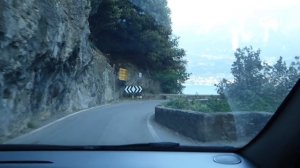 Strada della Forra. One of the most beautiful roads in the world. Tremosine. Lago di Garda.