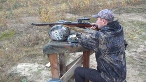 Пристрелка мосинки. Винтовка из коробки .Часть1.