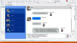 Chat Application GUI in VB.net (ChudiSoft)