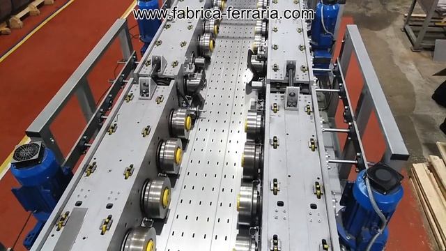 Профилегибочный комплекс изготовления кабельного лотка. смотреть онлайн