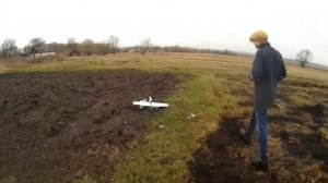 Первый запуск самолёта Слойка 3D