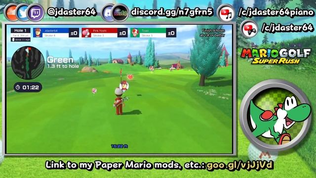 Mario Golf: Super Rush First impressions! смотреть онлайн