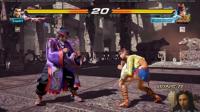 Tekken In-Depth Beginner's Tutorial - GreyMaiden Teaches Pawnce Tekken Part 2 смотреть онлайн