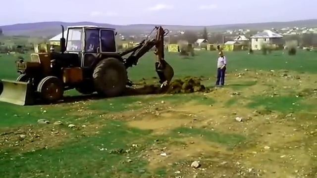 Копка ямы под фундамент смотреть онлайн