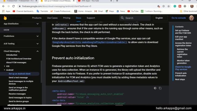 How to add Firebase push notification in android? Android Development  Course For Beginners in Hind