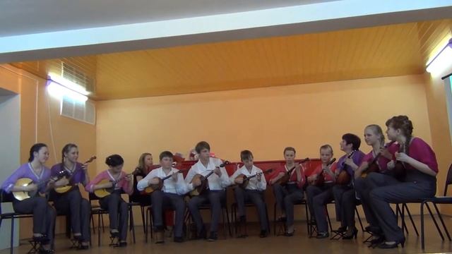 Ансамбль домр "Родные просторы" Матросский танец "Яблочко" смотреть онлайн