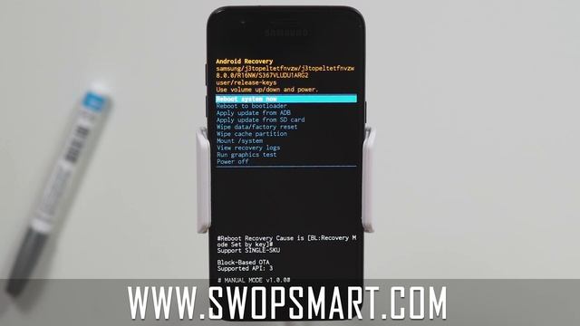 Restore Samsung Galaxy J3 Orbit to Factory Settings - Hard Reset смотреть онлайн