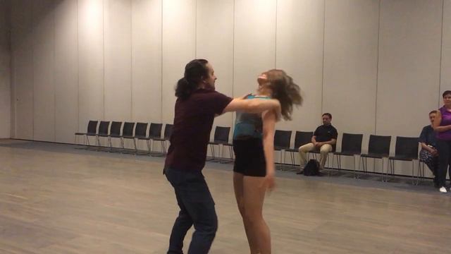 Jukka & Sonja Zouk Demo at Let's Dance Festival смотреть онлайн