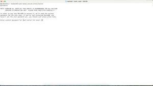 2- How to install MariaDB on mac