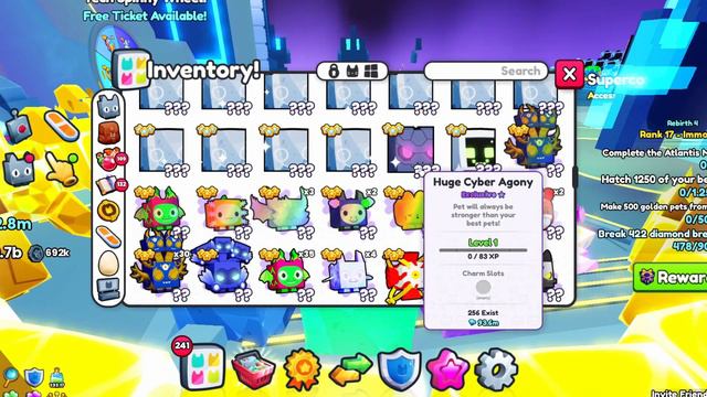 I Opened 100 Tech keys In PS99 And Got A HUGE New Tech World Update (PULLED HUGE)