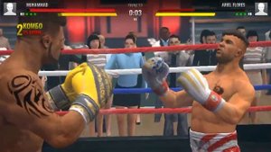 Бой в Real boxing 2, #1
