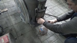 Приобрели мощный компрессор У43102, пробный пуск!