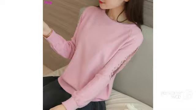 Для женщин с AliExpress-Изящный легкий свитер смотреть онлайн