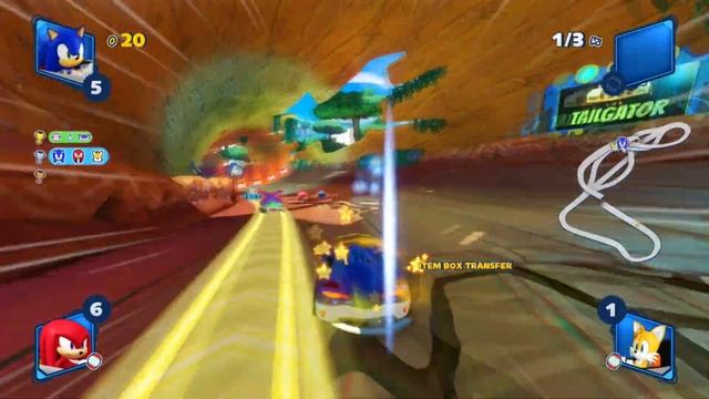 Обзор на Team Sonic Racing смотреть онлайн