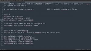 How to fix Wireshark Permission denied on Linux Debian,Ubuntu