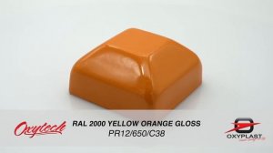 Oxytech - Oxyplast RAL 2000 YELLOW ORANGE GLOSS PR12/650/C38