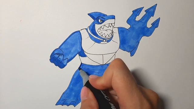 Как нарисовать Гуджитсу Траш Водная Атака/ Рисуем Акулу/ How to Draw THRASH from Goo Jit Zu смотреть онлайн