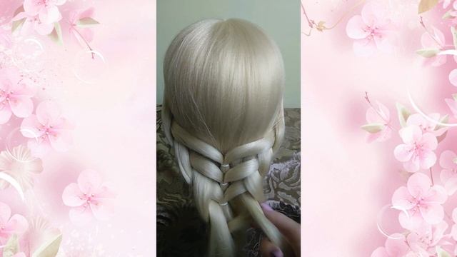 Красивая прическа. Pretty haircut.3 смотреть онлайн