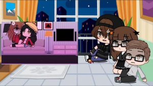Реакция ✨Мой сводный брат влюбился в меня✨на прошлое Руни 2 🐰
