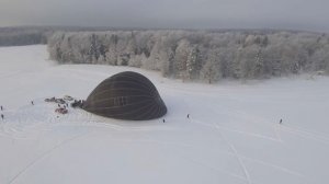 Тренировочный полет Федора Конюхова на воздушном шаре