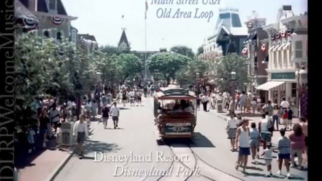 Disneyland Park- Old Area Loop - Main Street USA смотреть онлайн