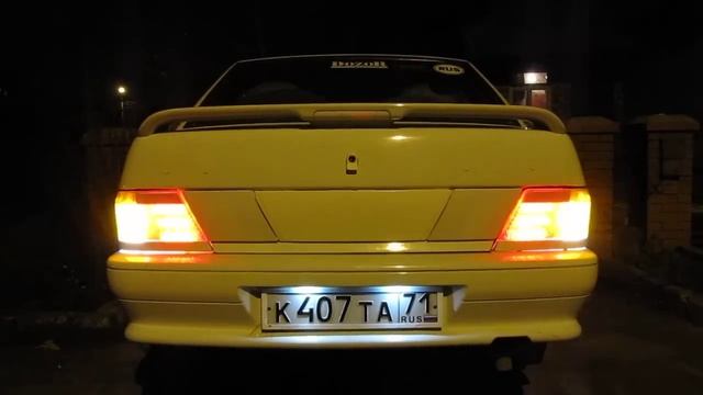 Задняя оптика ВАЗ 2115 (Перфорированная пленка) смотреть онлайн