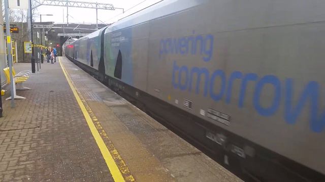 GBRF 66-709 on 6E10 11:23 Liverpool Biomass Tml Gbf to Drax Aes passing Wavertree Tech Park 16/02/1 смотреть онлайн