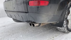 Mitsubishi Outlander xl v6 звук выхлопа без катализатора (exhaust sound without catalyst)