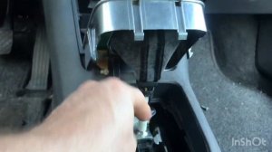 Ручка АКПП Volkswagen Golf Plus Как снять ручку кулисы с чехлом АКПП ?