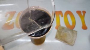 Ножки от транзисторов, работа с осадком.