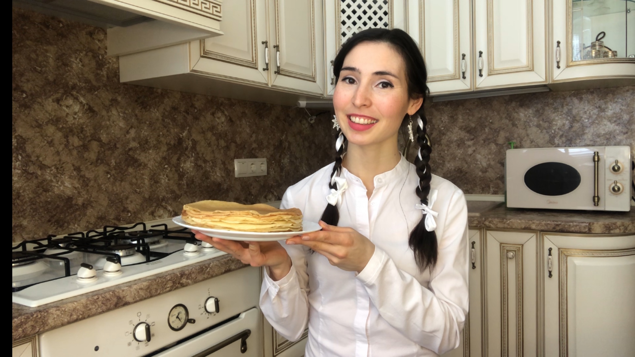 Самый лучший рецепт блинов. Тонкие, вкусные, пошагово смотреть онлайн