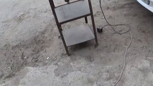 Полка под телевизор в гараже