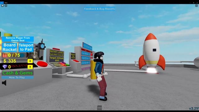 3 2 1 Blast Off Simulator [Roblox] смотреть онлайн