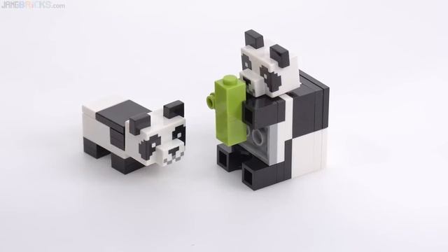 LEGO Minecraft Panda Haven set review! Different take on a recurring theme, doesn't hit the mark смотреть онлайн