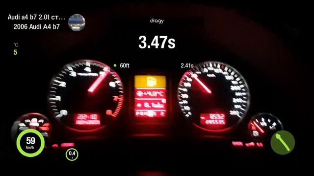 а4 b7 к04-64, в режиме d, просто газ в пол с одной педали. смотреть онлайн