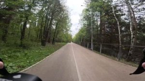 Легкая велопрогулка в лесопарке г. Мытищи. Май 2023 г.