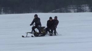 миниснегоход испытания