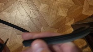 замена резинки на бескаркасных дворниках Chery Tiggo 4. часть 2